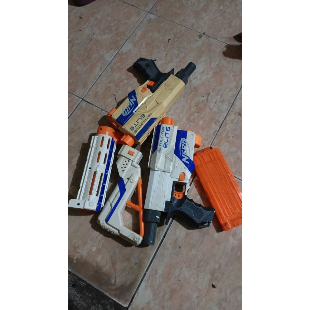 mainan nerf bekas