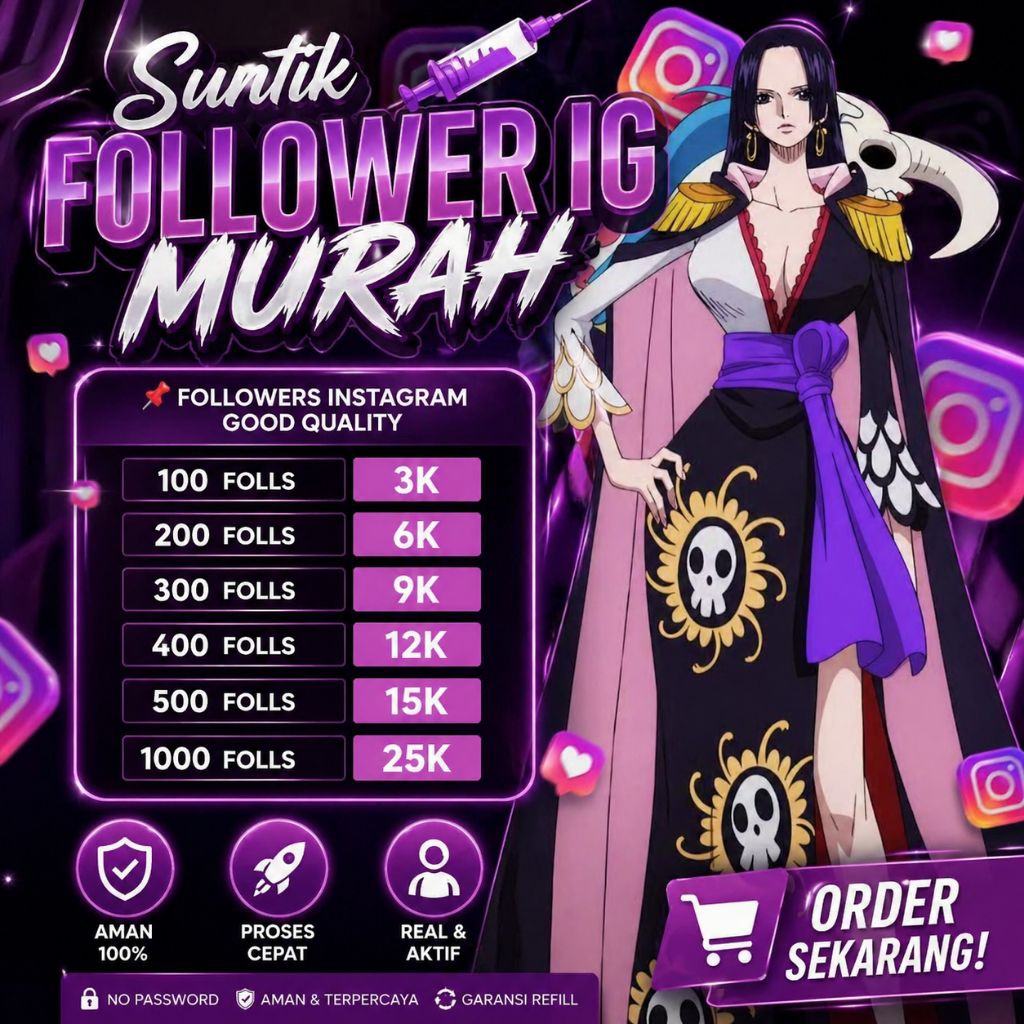 Follower permanen instagram murah best quality