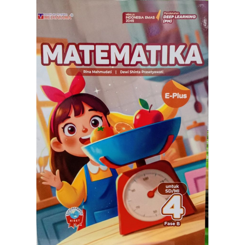 E Plus Matematika SD Kelas 1 2 3 4 5 6 Deep Learning PM Mediatama
