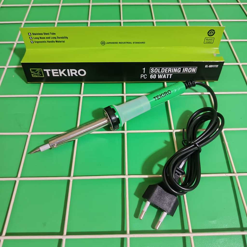 TEKIRO Soldering iron 60 WATT solder listrik 60watt ORIGINAL Ready Solder 40Watt