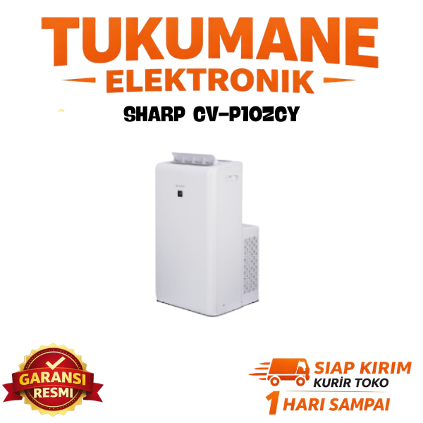 AC Portable Sharp CV-P10ZCY - Penyejuk Udara Mudah Dipindahkan