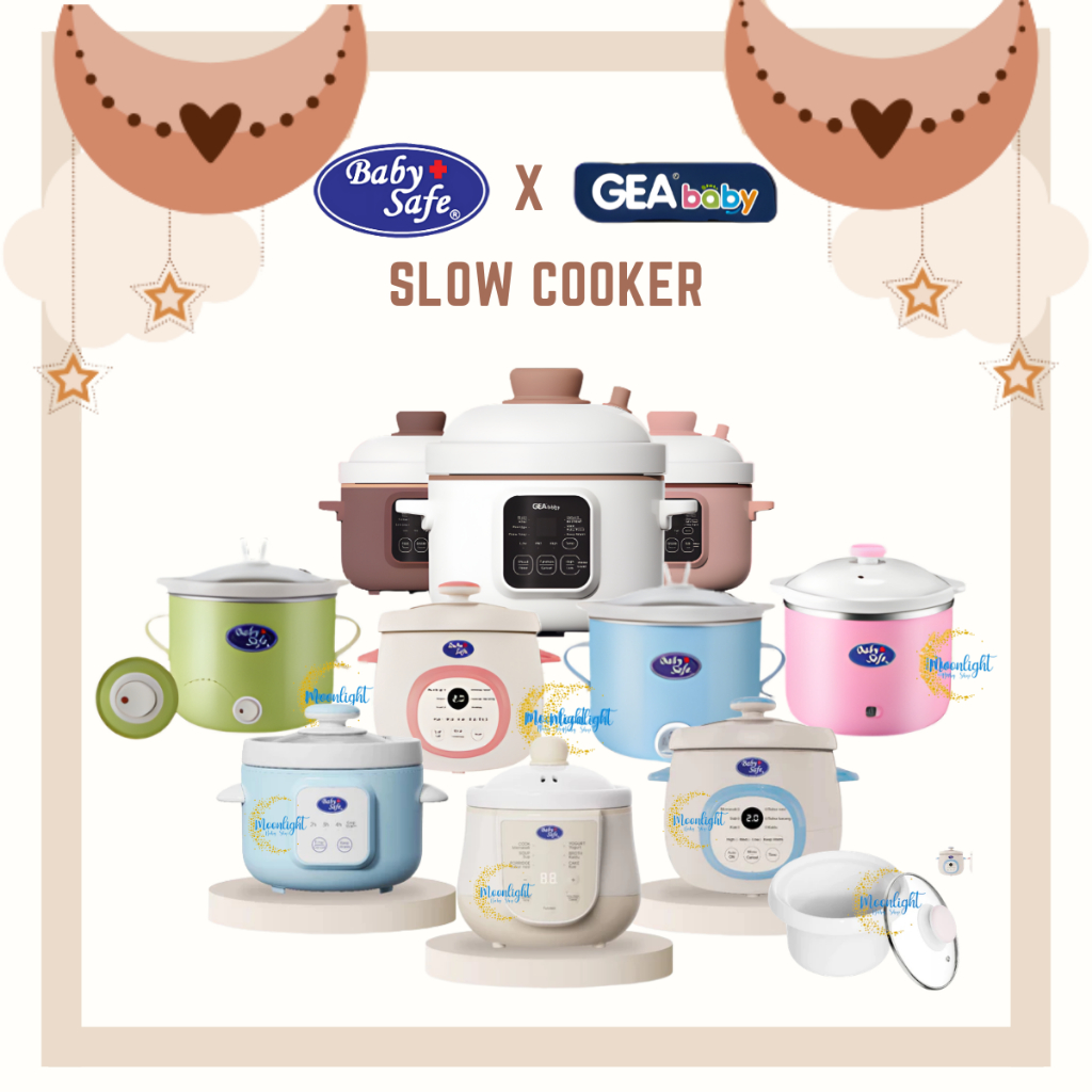 Baby Safe Slow Cooker LB007 / LB009 / LB017 - Alat Masak MPASI