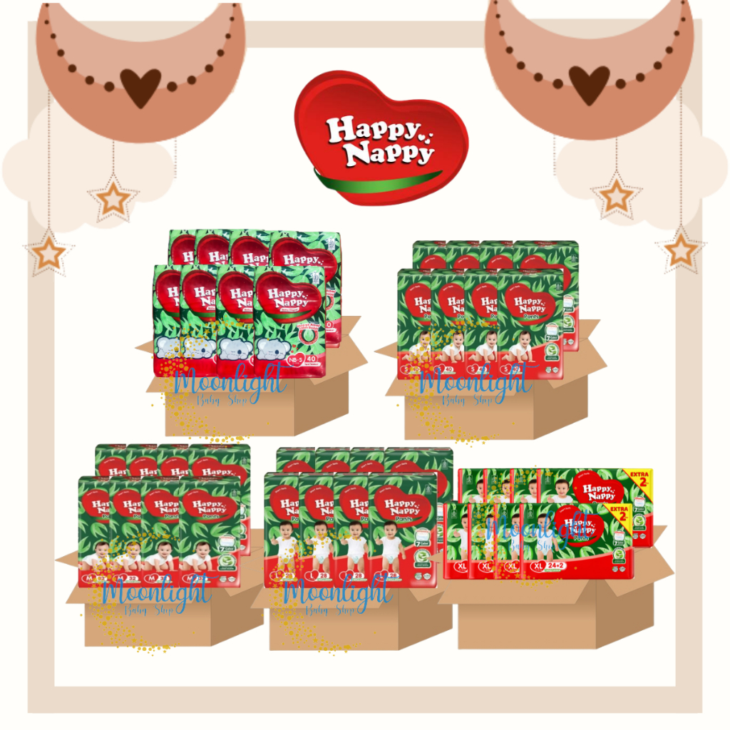 [1 DUS] Popok Bayi Happy Nappy Smart Pants