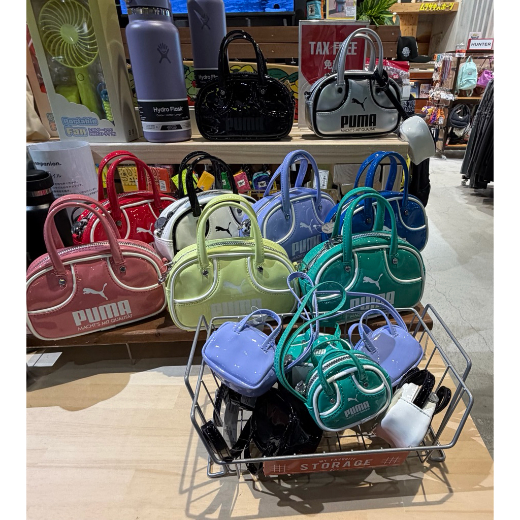 NEW COLLOR Tas Puma Origina/PUMA Unisex PUMA 1976 Archive Mini Grip Bag 2.5LP,1L/Grip Bag Keychain 0