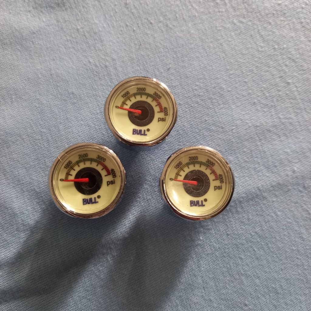 Manometer Bull 4000psi OD 25
