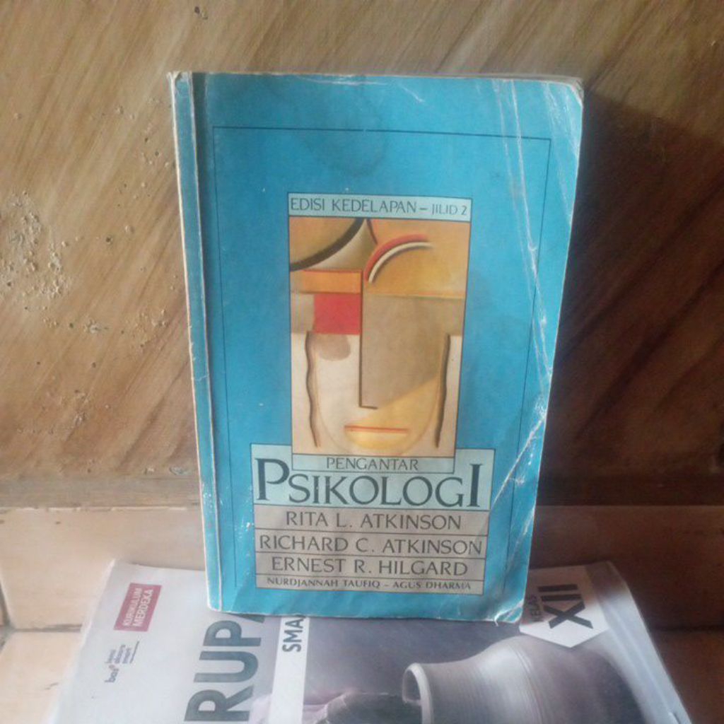 buku bekas original; Pengantar Psikologi jilid 2 edisi 8 oleh Rita L Atkinson Erlangga