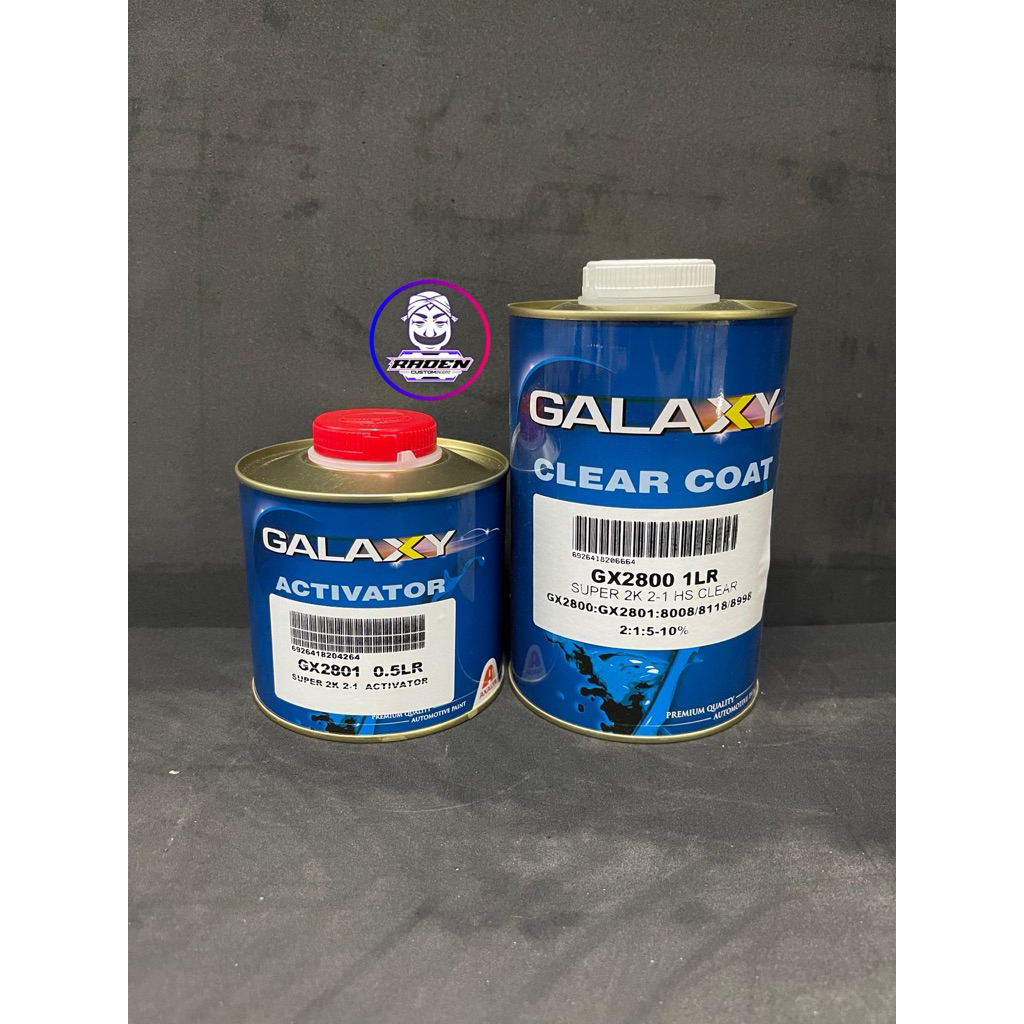 Clear coat Galaxy GX2800 2k Hs