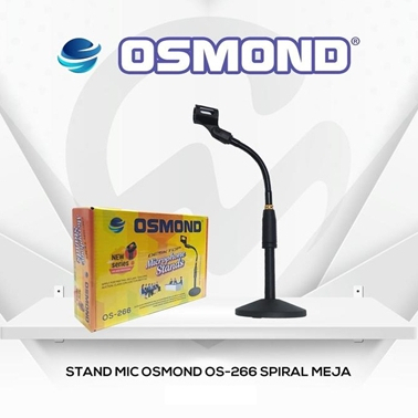 Tiang Mic/Stand Mic Osmond OS-266 Spiral Meja