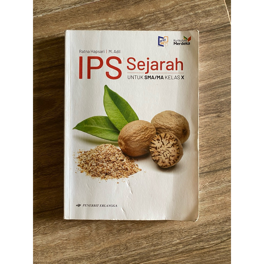preloved paket sejarah erlangga kelas 10