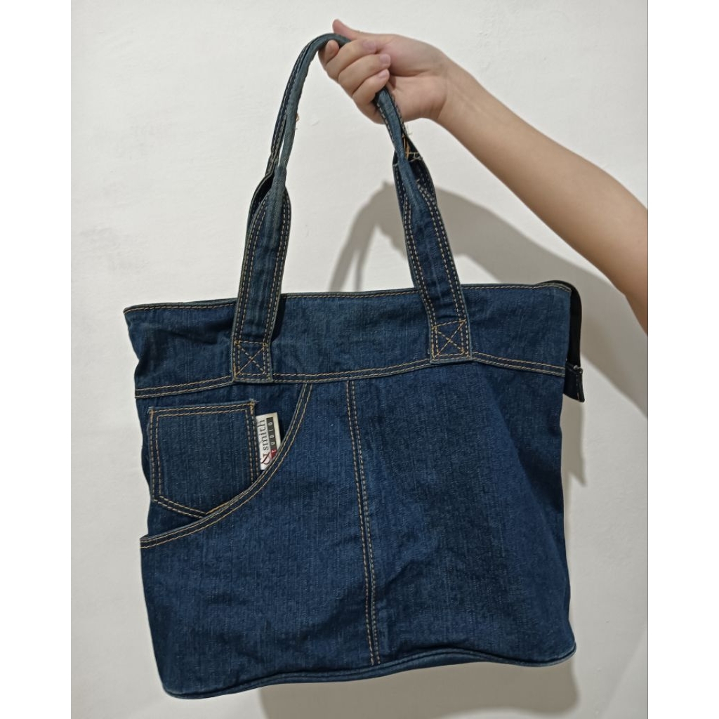 PRELOVED - SMITH STUDIO TAS JEANS WANITA