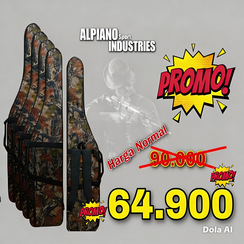 Tas berburu Camo Saku Jaring Gendong Jinjing