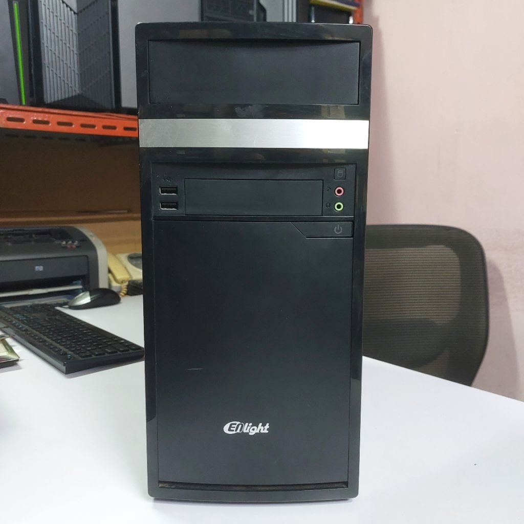 Casing PC Rakitan Middle Tower ENLIGHT kosongan tanpa PSU ( BEKAS )