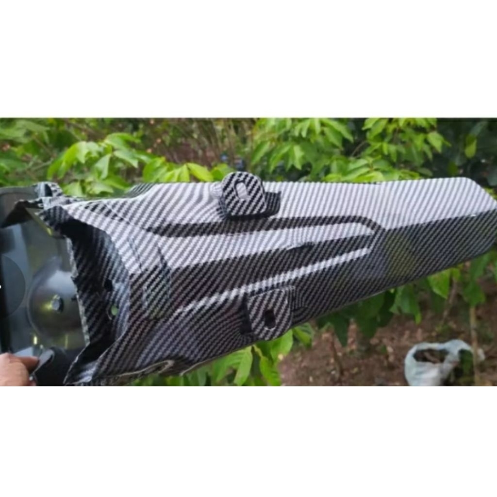 spakbor belakang beat fi 2013-2015 carbon kevlar