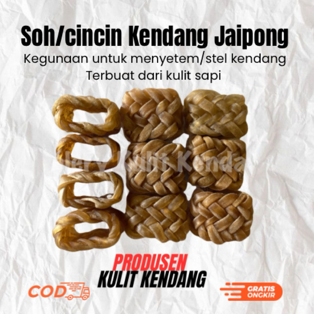 Cincin Kendang Jaipong Kulit Sapi