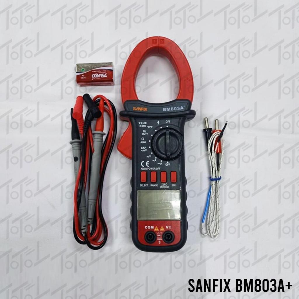 Sanfix BM803A+ Tang Ampere ACDC 1000A / Clamp Meter Sanfix BM-803A+