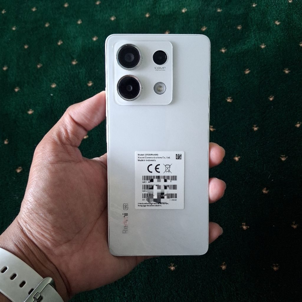 XIAOMI REDMI NOTE 13 5G 8/256GB Hp Second Murah