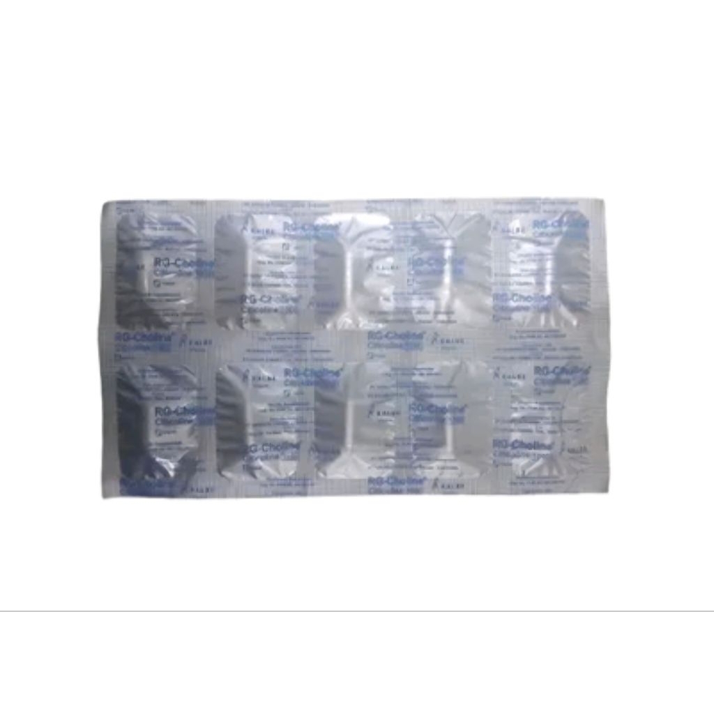 RG-CHOLINE 1000MG STRIP 10 KAPSUL