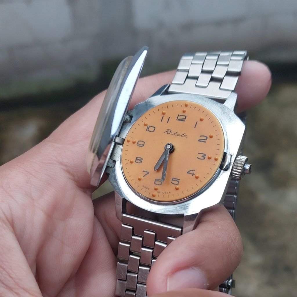 Raketa Brail Watch Vintage Manual Winding