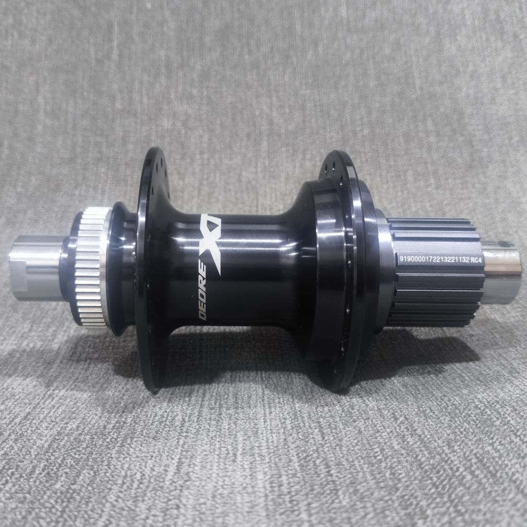 SHIMANO XT M8110 12-Speed 12x142 TA 32h Microspline Freehub Belakang Sepeda Gravel