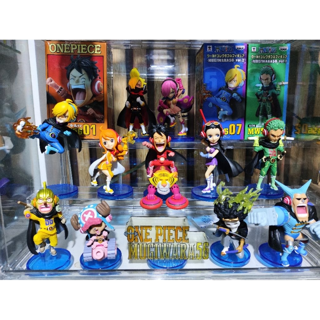 Figure One Piece WCF Mugiwara 56 Germa set 12 pcs
