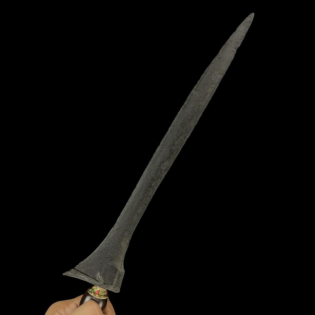 Keris Brojol Pamor Keleng Tangguh Pajajaran Sepuh