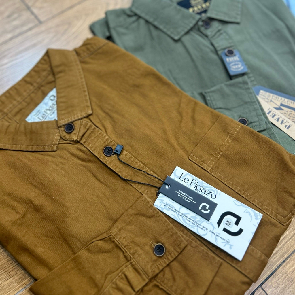 KEMEJA PANJANG PAVEL PREMIUM ORIGINAL