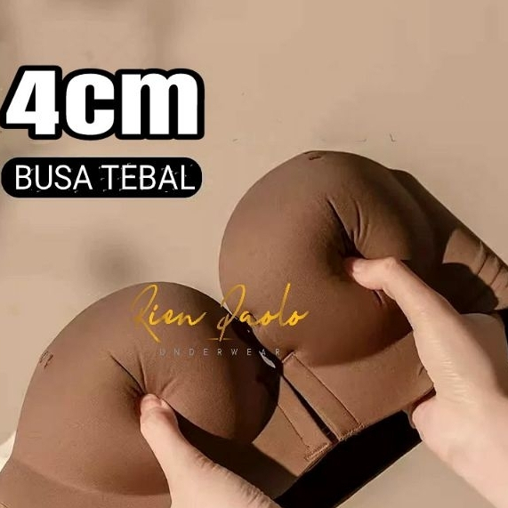 Bra Set - Bra Push Up - Bra Wanita - BH Tanpa Kawat Kaitan Depan Seamless Rien Paolo Premium 2202