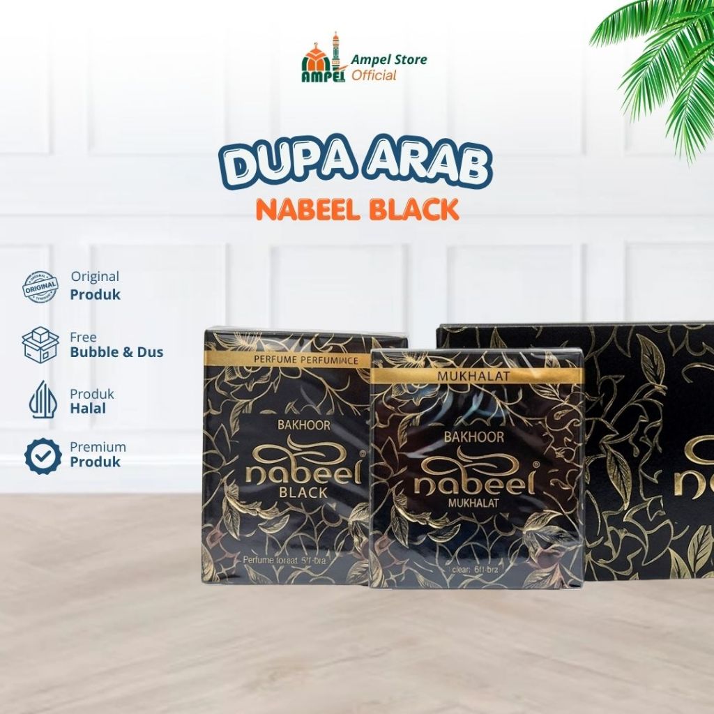 Dupa Arab Bakhoor Nabeel Original Nabeel Wow Nabeel Ghawi Nabeel Black