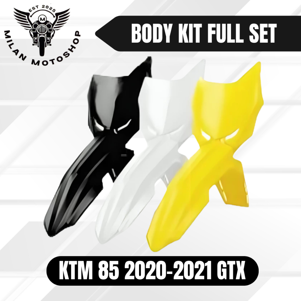 Cover Nomor + Spakbor Depan Motor SUZUKI RMZ 250 / 450