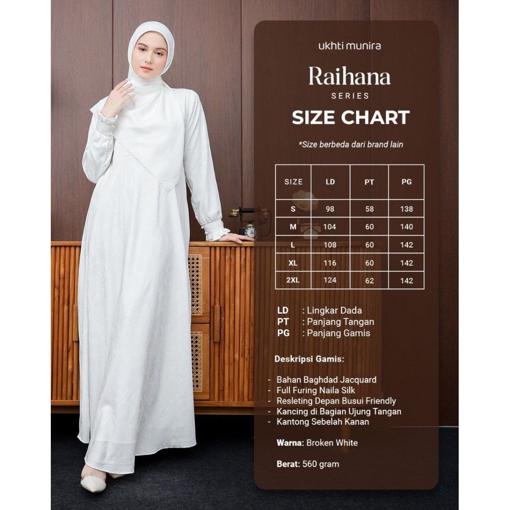Gamis Raihana by Ukhti Munira