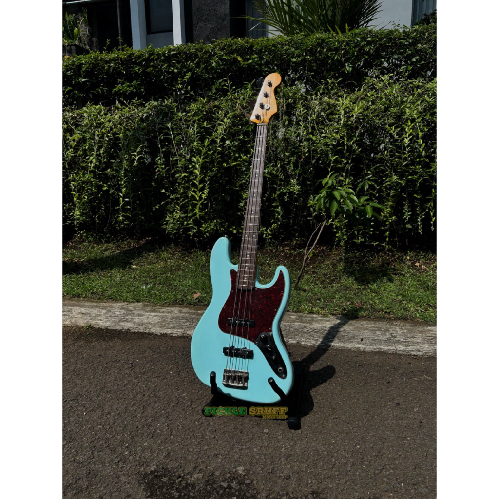 SQUIER CLASSIC VIBE 60'S JAZZ BASS DAPHNE BLUE | BASS SQUIER JAZZBASS | SQUIER BY FENDER JAZZ BASS