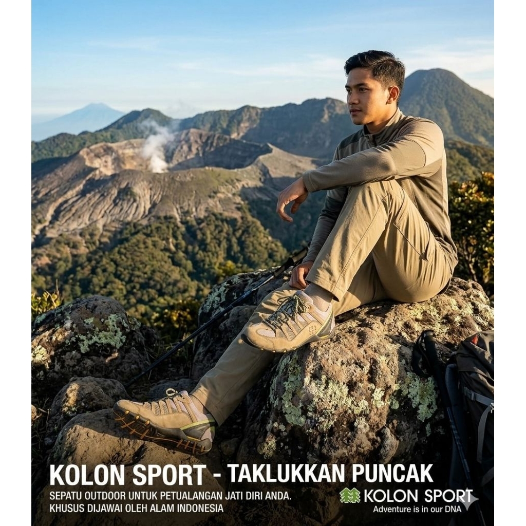Sepatu Outdoor Treking Hiking Kolon Sport