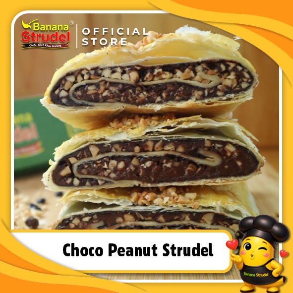 Choco Peanut Strudel | Oleh-Oleh Khas Malang | Oleh-Oleh Jawa Timur
