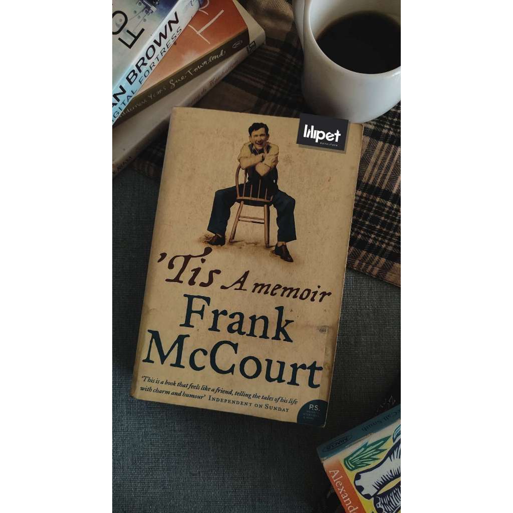 Buku Memoir Original Preloved bahasa Inggris - Tis the Memoir oleh Frank McCourt