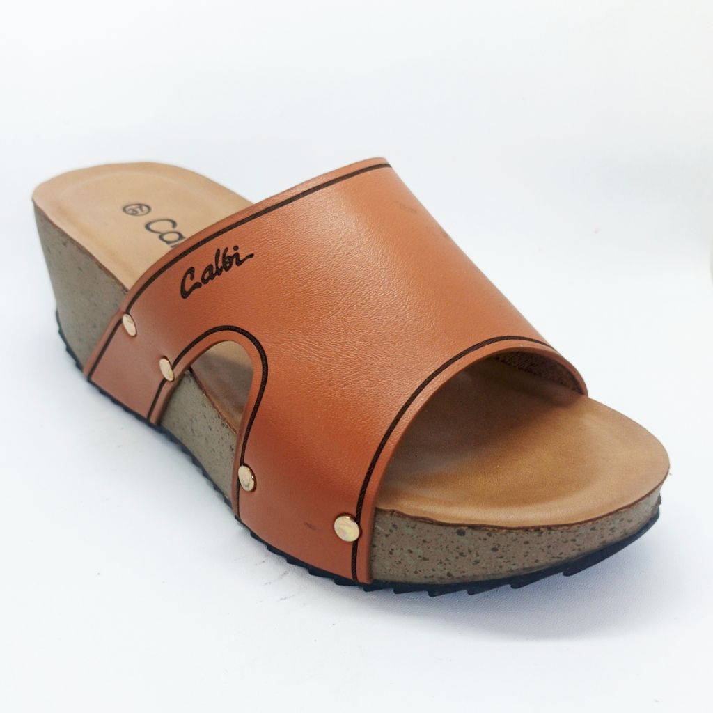 Calbi DJ 387 Sandal Wedges Slop Wanita Sandal Wanita Sandal Calbi Original