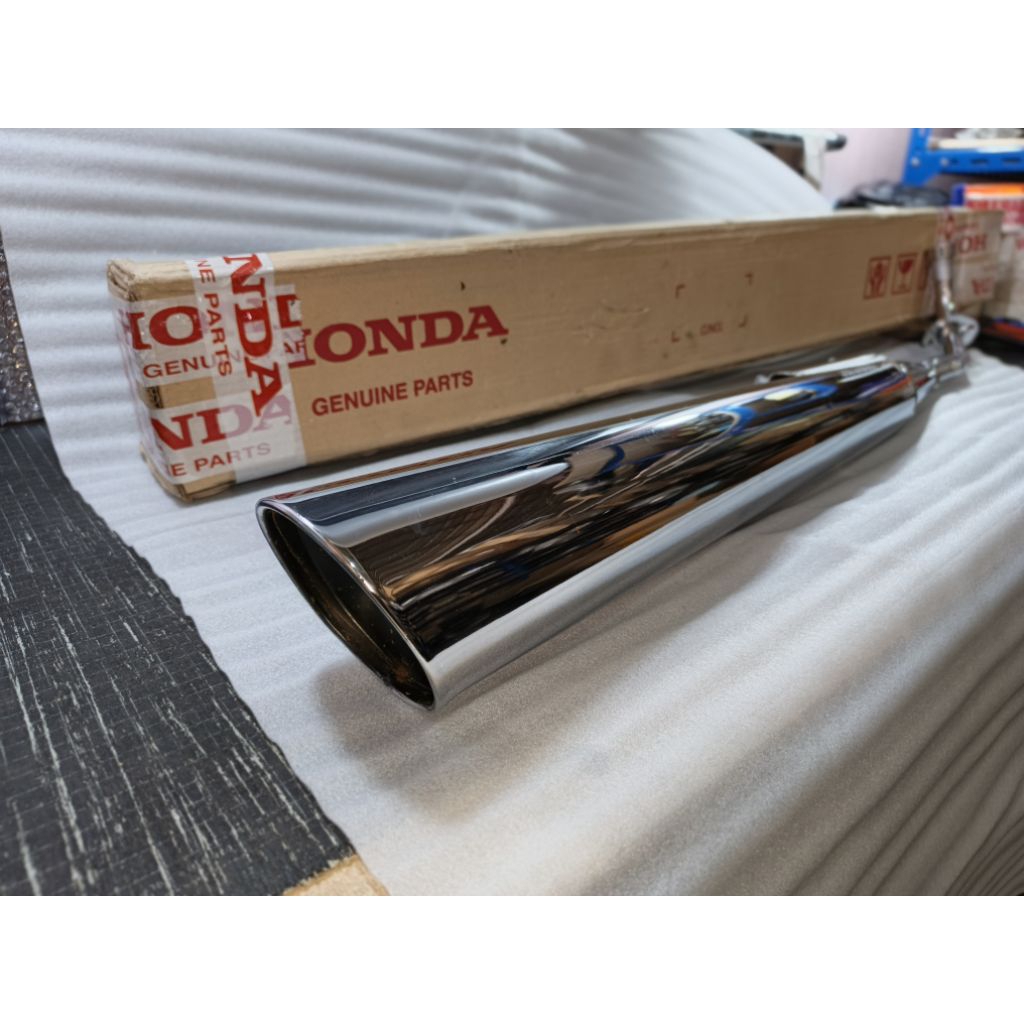 Knalpot Honda Prima Star Honda EX5 Malaysia Original Honda Malaysia