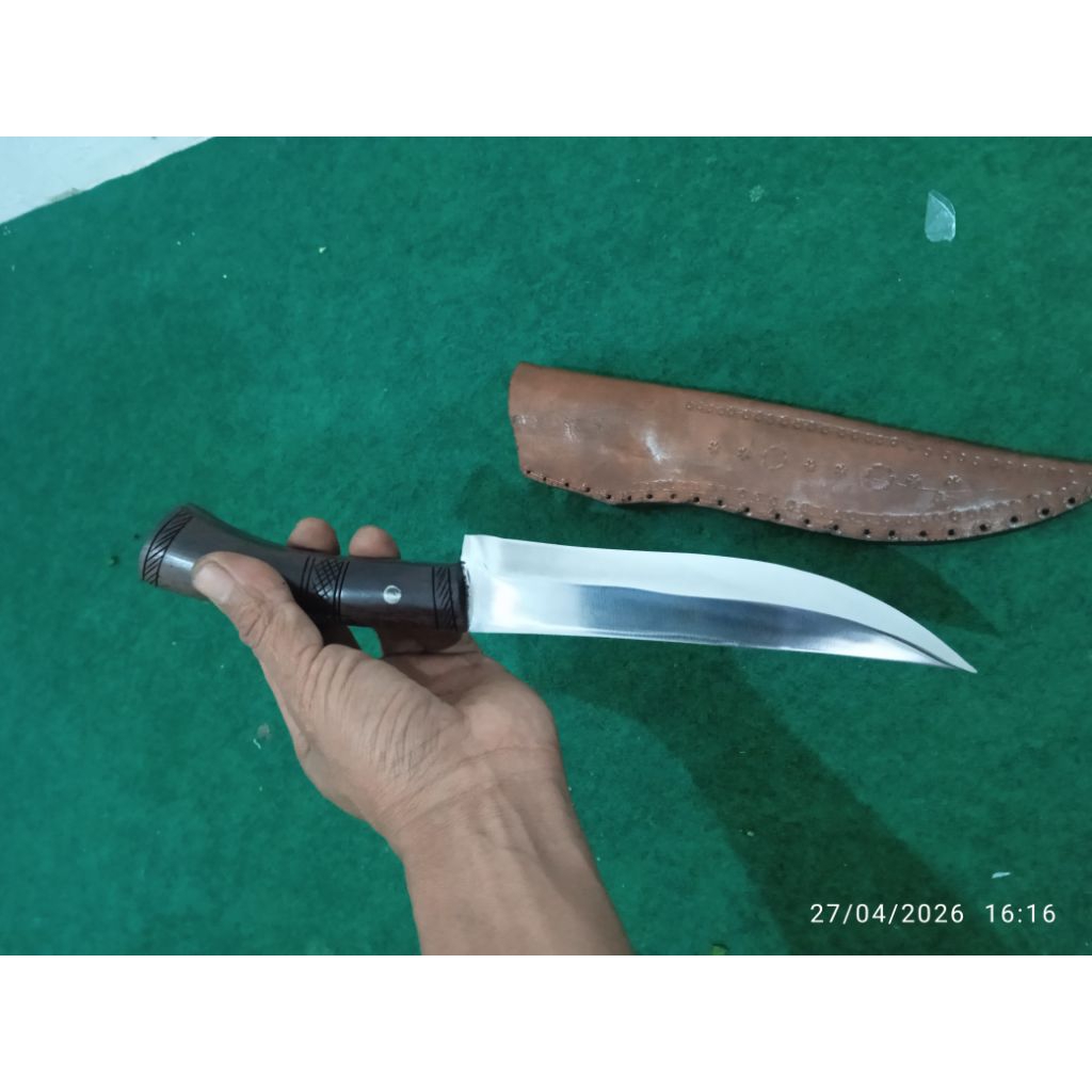 promo bisa COD pisau seset kulit sapi baja Sepuh