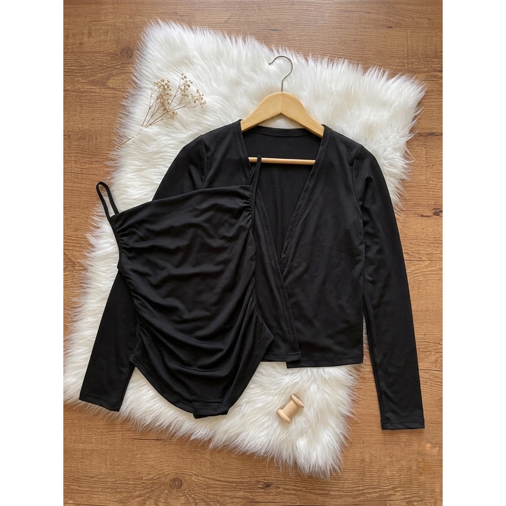 Chic tanktop & Cardigan (set)