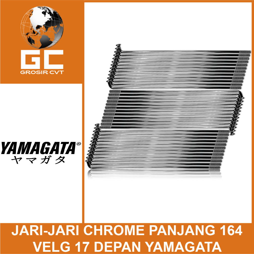 Yamagata Jari Jari Ruji Ring Velg 17 18 ukuran 164 Yamaha Honda Mio Nmax Fino X-Ride Jupiter Z Vega 