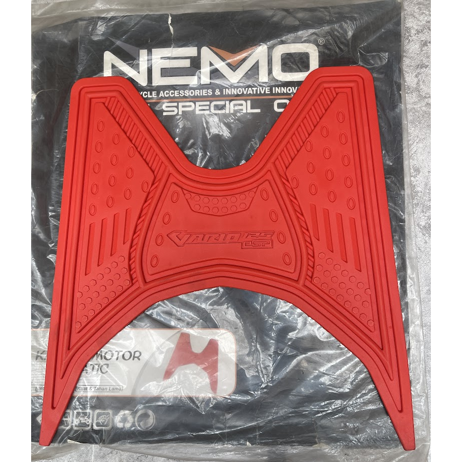 SALE Karpet NEMO Karet Vario 125 Beat Pcx Nmax Aerox Jaring lembut Merk NEMO