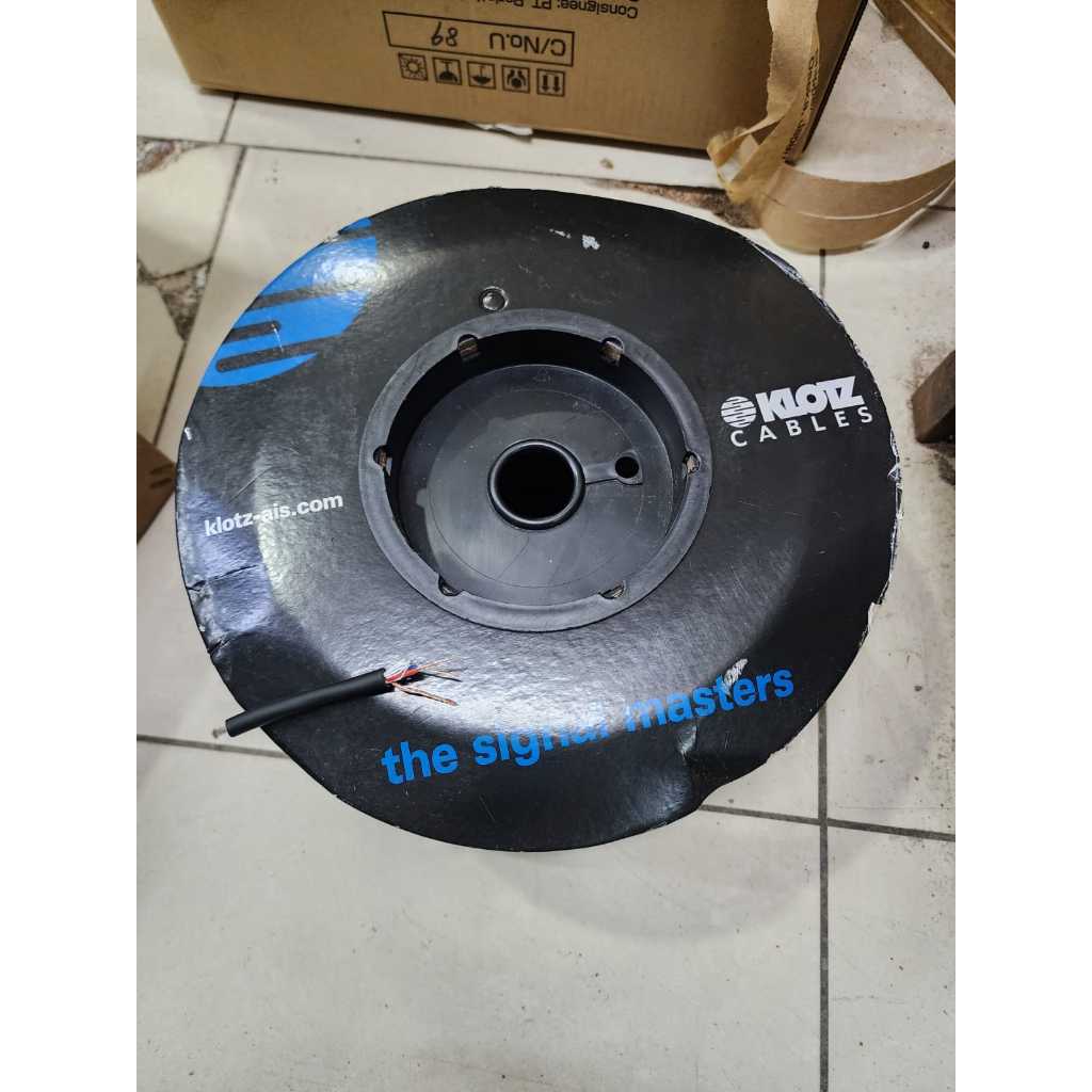 (JUAL 100 METER) KABEL AUDIO KLOTZ MC2000 / MC 2000 TEMBAGA MURNI – Varian GRADE A atau B