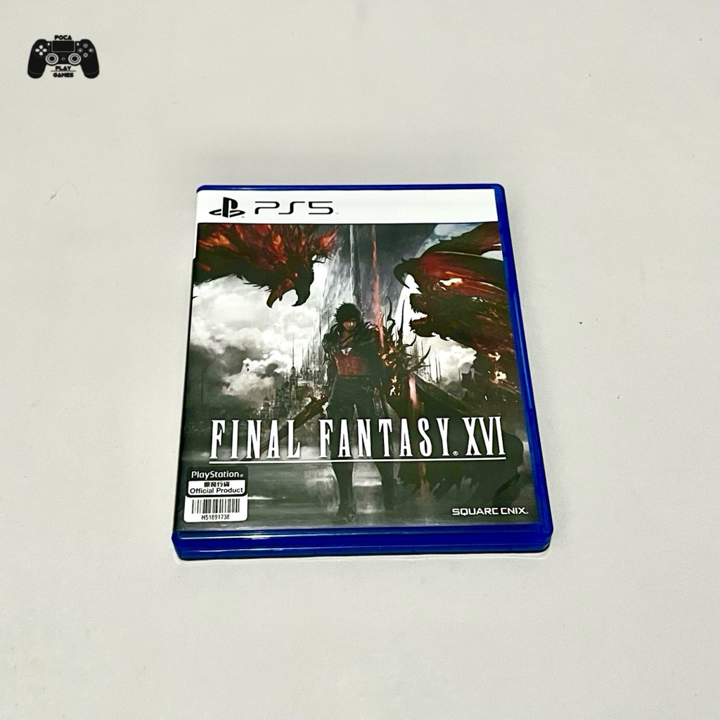 Kaset BD PS5 Final Fantasy XVI - Second / Bekas