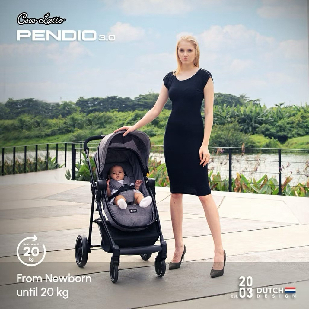 preloved Stroller Reversible Cocolatte pendio 3.0 / Kereta Dorong Hadap Ibu