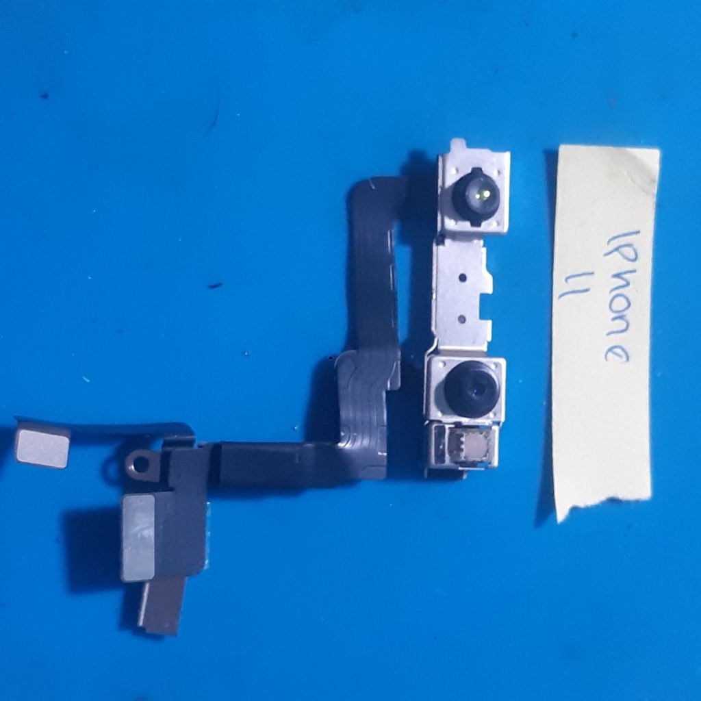 camera depan iphone 11 ori copotan
