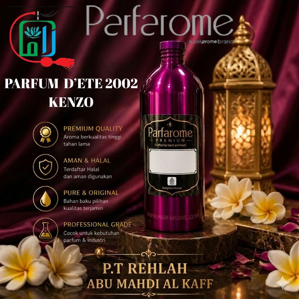 K3NZ0 DAUN / PARFUM D'ETE 2002 BY PARFAROME ( PREMIUM ). KEMASAN SEGEL 1 KG PABRIK ORIGINAL