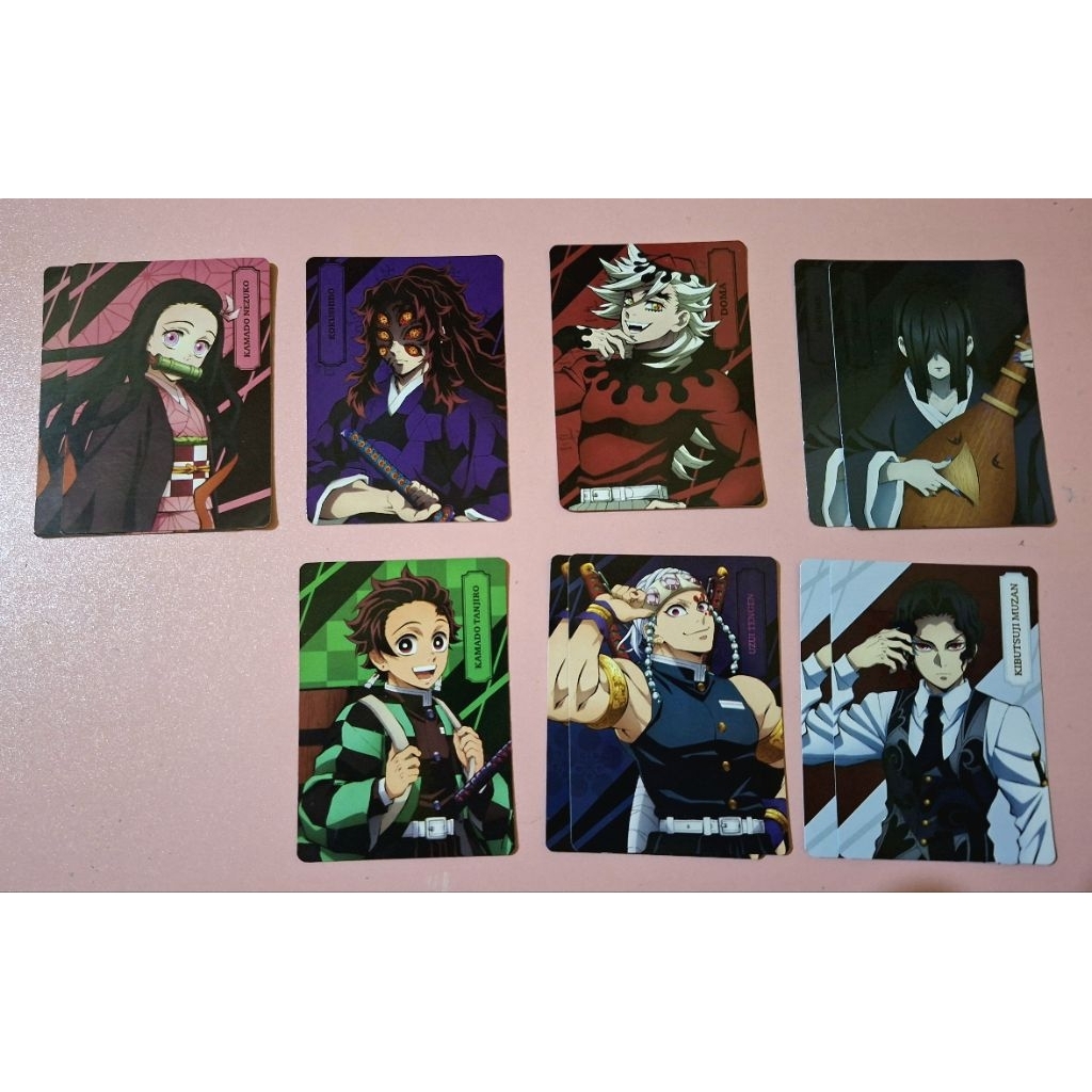 demon slayer card | official