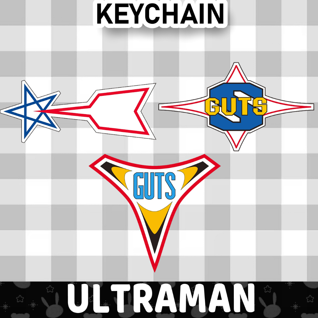 Ganci / Gantungan Kunci   ULTRAMAN DEFENSE FORCE