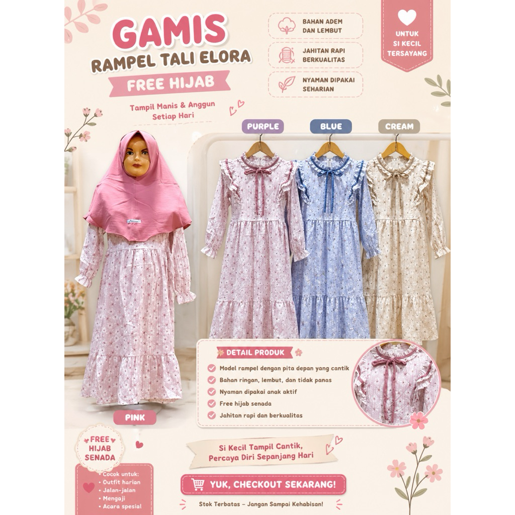 gamis anakk trend