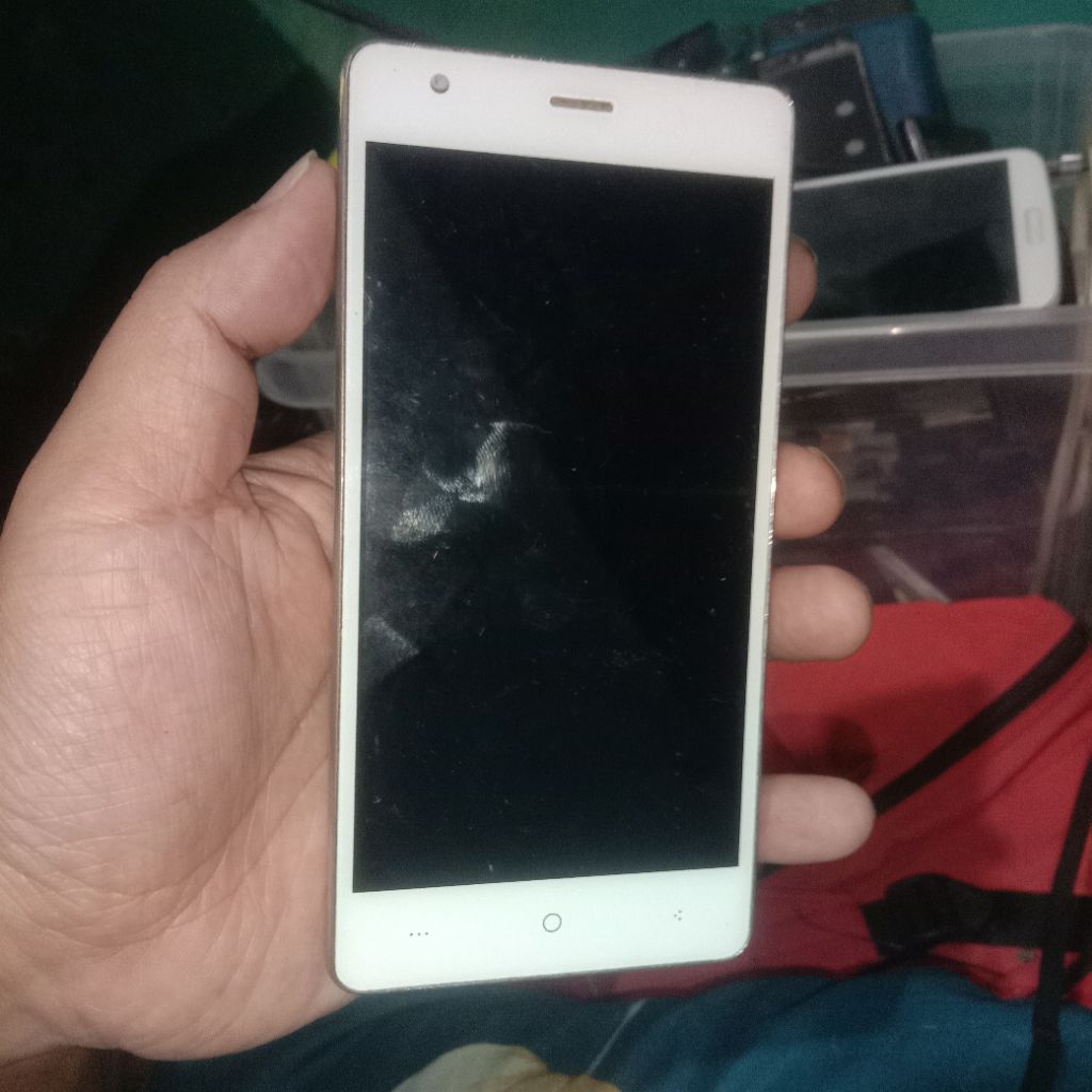 lcd touchcsreen evercoss a75g