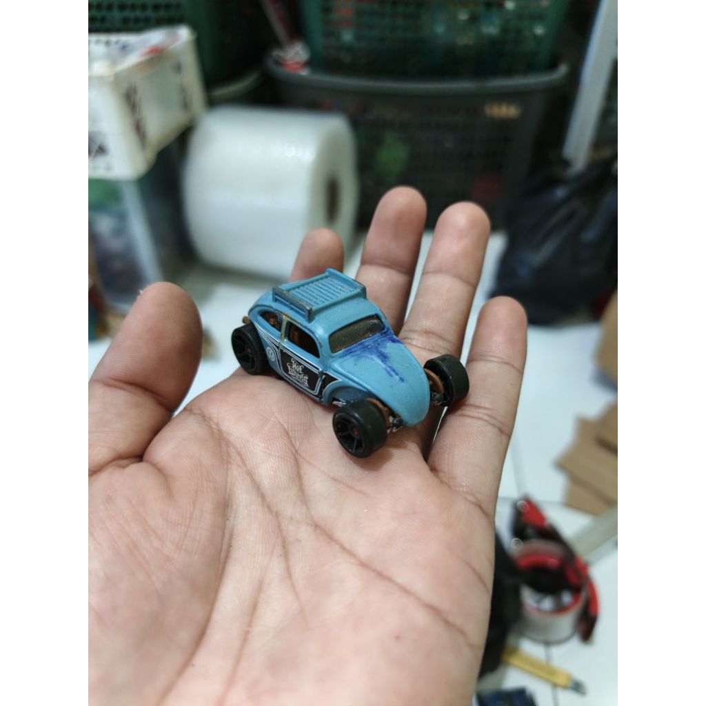 diecast hotwheels custom Volkswagen beetle